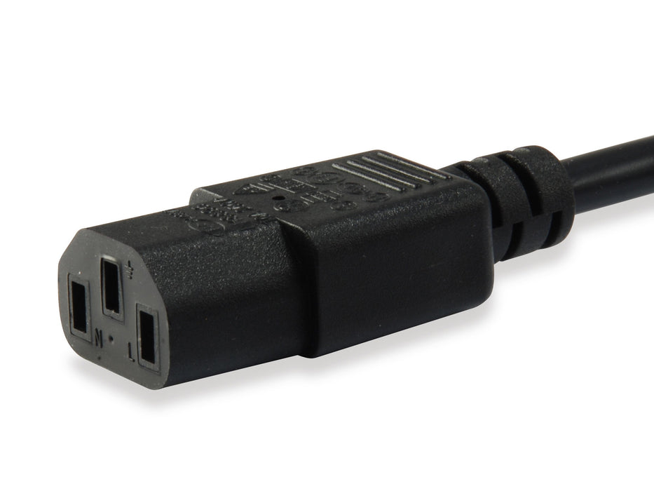EAN 4015867227084 - Equip 112101 Negro 3 m C13 acoplador C14 acoplador imagen 3