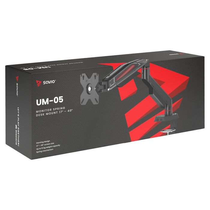 EAN 5907264119941 - Savio UM-05 soporte Soporte pasivo Mostrar Negro imagen 5