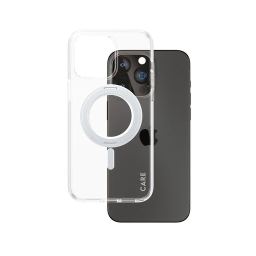 EAN 5715685005503 - PanzerGlass CARE™ by ® Case Transparent w. Silver Kickstand & MagSafe iPhone 15 Pro Max funda para teléfo imagen 1