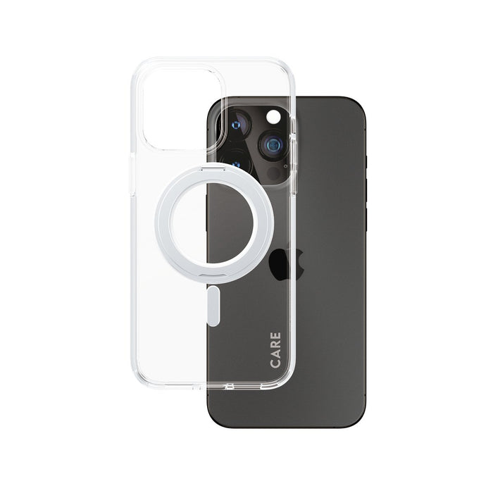 EAN 5715685005503 - PanzerGlass CARE™ by ® Case Transparent w. Silver Kickstand & MagSafe iPhone 15 Pro Max funda para teléfo imagen 1