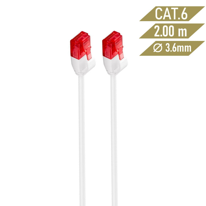 EAN 8054392618581 - Ewent IM1039 cable de red Blanco 2 m Cat6 U/UTP (UTP) imagen 2