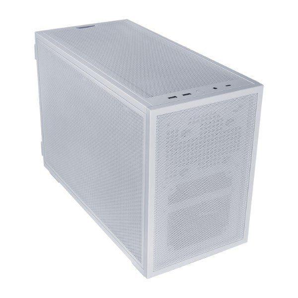 EAN 4718466023278 - Lian Li B4-mATX Mesh Mini Tower Blanco imagen 1