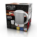 EAN 5908256839328 - Adler AD 1268 tetera eléctrica 0,6 L 600 W Gris imagen 11