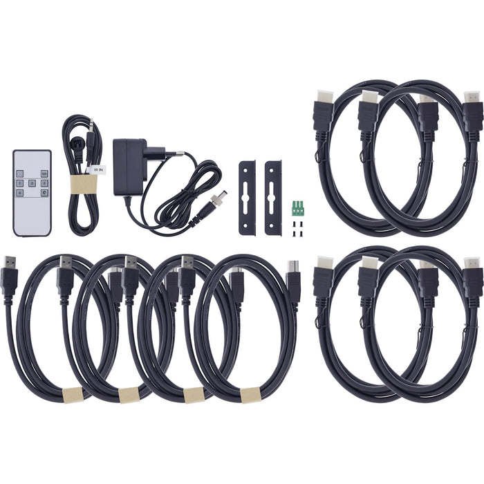 EAN 4043718344277 - InLine 57885D interruptor KVM Montaje en rack Negro imagen 6