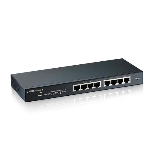 EAN 4718937621163 - Zyxel GS1900-8 Gestionado L2 Gigabit Ethernet (10/100/1000) Negro imagen 2