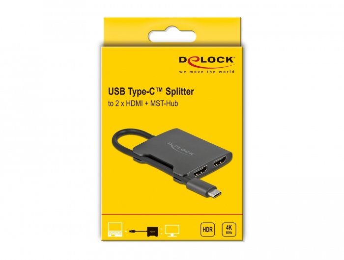EAN 4043619877782 - DeLOCK 87778 divisor de video 2x HDMI imagen 3
