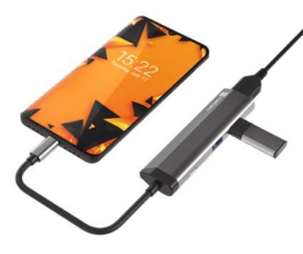 EAN 5901969437232 - NATEC Fowler Slim Alámbrico USB 3.2 Gen 1 (3.1 Gen 1) Type-C Negro, Cromo imagen 3