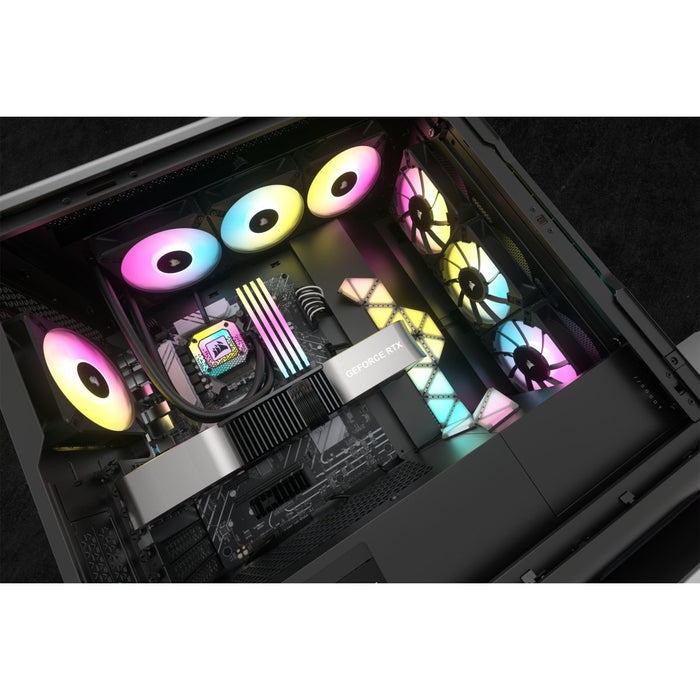 EAN 0840006683490 - Corsair iCUE H150i ELITE CAPELLIX XT Procesador Sistema de refrigeración líquida todo en uno 12 cm Negro  imagen 11