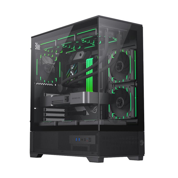 EAN 6931858778473 - GameMax VISTA 2 AB Midi Tower Negro imagen 1