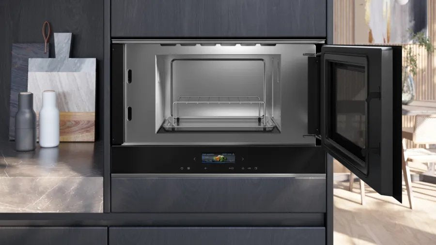 EAN 4242003906712 - Siemens iQ700 BE732R1B1 microondas Negro Microondas combinado Integrado 21 L 900 W imagen 2