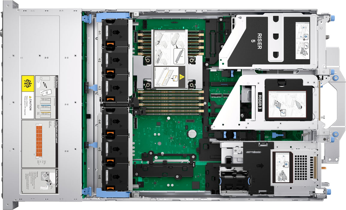 EAN 5397184980538 - DELL R570 servidor 1,92 TB Bastidor (2U) Intel Xeon 6 6517P 3,2 GHz 32 GB DDR5-SDRAM 1100 W imagen 5
