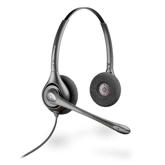 EAN 0197498152462 - HP Poly HW261N Supraplus Binaural Dual Headset +Pouch Alámbrico Diadema Oficina/Centro de llamadas Negro imagen 1
