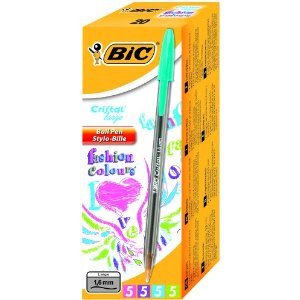 EAN 3086123272101 - BIC Cristal large Azul, Verde, Rosa, Violeta Bolígrafo 20 pieza(s) imagen 1