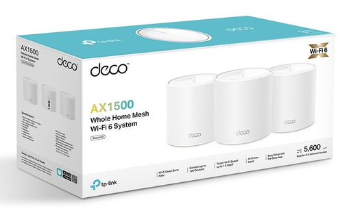 EAN 4895252505085 - TP-Link Deco X1500 Doble banda (2,4 GHz / 5 GHz) Wi-Fi 6 (802.11ax) Blanco 2 Interno imagen 2