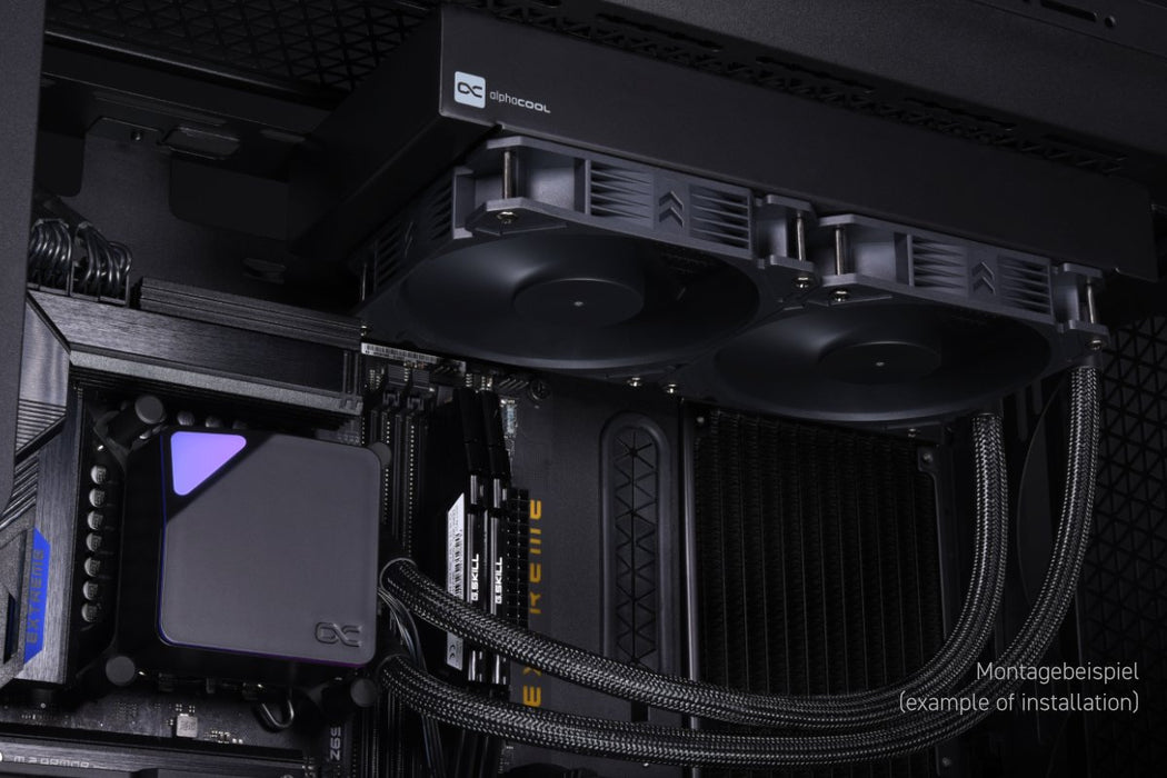 EAN 4250197130530 - Alphacool Core Ocean T38 AIO 280mm Procesador Sistema de refrigeración líquida todo en uno 14 cm Negro 1  imagen 6