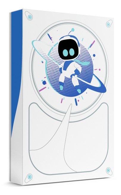 EAN 8719706046442 - Seagate Game Drive Astro Bot disco duro externo 5 TB 2.0/3.2 Gen 1 (3.1 Gen 1) Blanco, Azul imagen 3