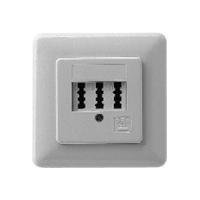 EAN 4027639001495 - ZE Kommunikationstechnik TAE 3x6 NFN UP caja de tomacorriente Blanco imagen 1