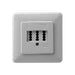 EAN 4027639001495 - ZE Kommunikationstechnik TAE 3x6 NFN UP caja de tomacorriente Blanco imagen 1