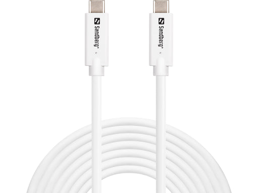 EAN 5705730136764 - Sandberg 136-76 cable USB USB 3.2 Gen 2 (3.1 Gen 2) 5 m USB C Blanco imagen 1