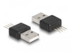 EAN 4043619666836 - DeLOCK 66683 Adaptador gráfico USB Negro, Plata imagen 1