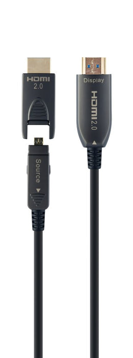 EAN 8716309124522 - Gembird CCBP-HDMID-AOC-30M cable HDMI HDMI tipo A (Estándar) HDMI tipo D (Micro) Negro imagen 2