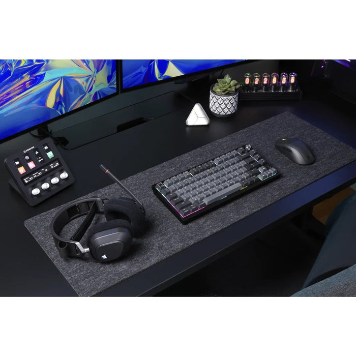 EAN 840006665571 - Corsair K65 PLUS teclado Juego RF inalámbrica + USB AZERTY Francés Negro imagen 2