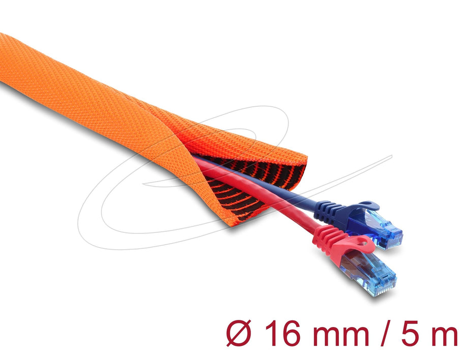 EAN 4043619190270 - DeLOCK 19027 pasacables Naranja 1,6 cm imagen 1