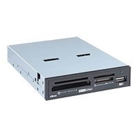 EAN 4040895425652 - Ultron Reader UCR 75in1 + USB Port 3.5" lector de tarjeta Negro imagen 1