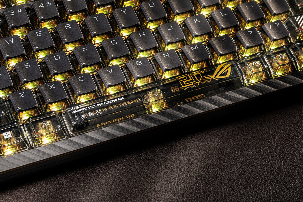 EAN 4711636464284 - ASUS ROG Azoth Extreme Edition 20 teclado Juego USB + RF Wireless + Bluetooth QWERTY Inglés Negro imagen 5