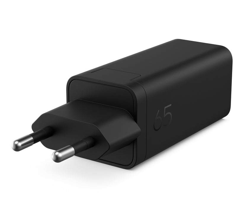 EAN 0199642433373 - HP 65W GaN Wall Charger adaptador e inversor de corriente Interior Negro imagen 2