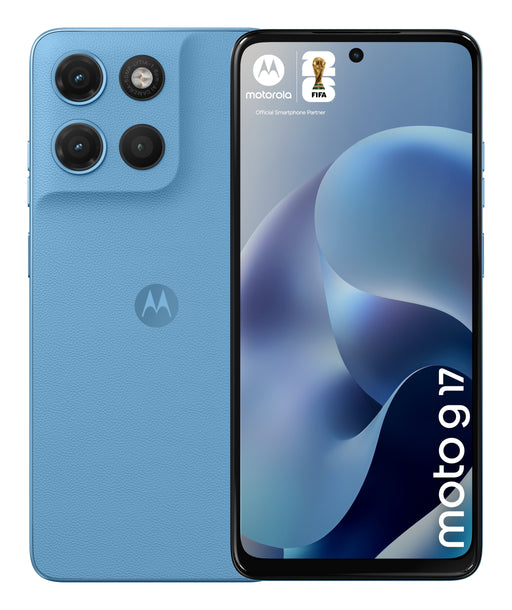EAN 840493614472 - Motorola moto g17 17,1 cm (6.72") SIM doble Android 15 USB Tipo C 8 GB 128 GB 5200 mAh Azul imagen 1