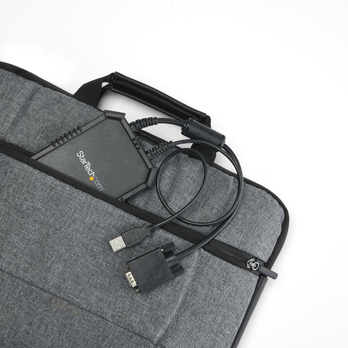 EAN 0065030862240 - StarTech.com NOTECONS02X interruptor KVM Negro imagen 6