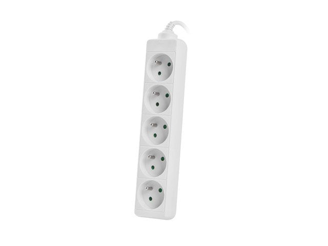 EAN 5901969414844 - Lanberg PS0-05E-0150-W base múltiple 1,5 m 5 salidas AC Interior Blanco imagen 3