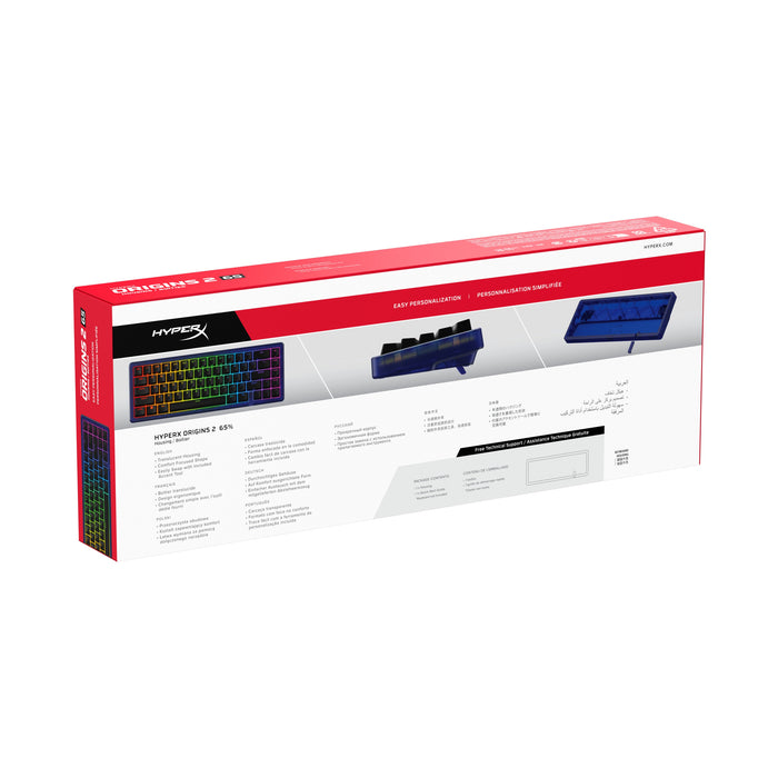 EAN 198990999609 - HyperX Origins 2 65 Blue Housing Funda para teclado imagen 7