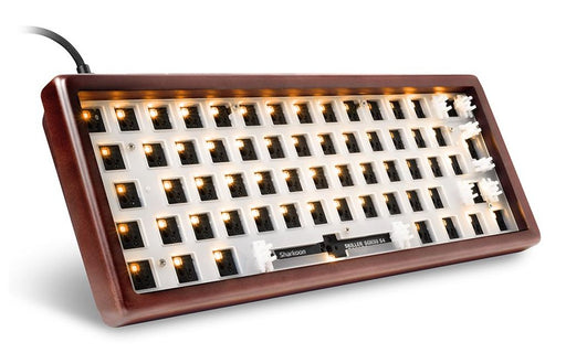 EAN 4044951042760 - Sharkoon SGK50 S4 teclado Hogar USB No Alemán Madera imagen 1
