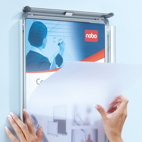 EAN 5028252194099 - Nobo 1902213 tablón para notas Interior / exterior Plata Aluminio imagen 7