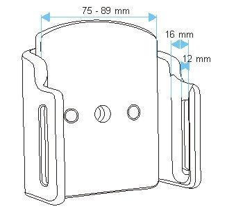 EAN 7320285114845 - Brodit 511484 soporte Soporte pasivo Teléfono móvil/smartphone Negro imagen 4