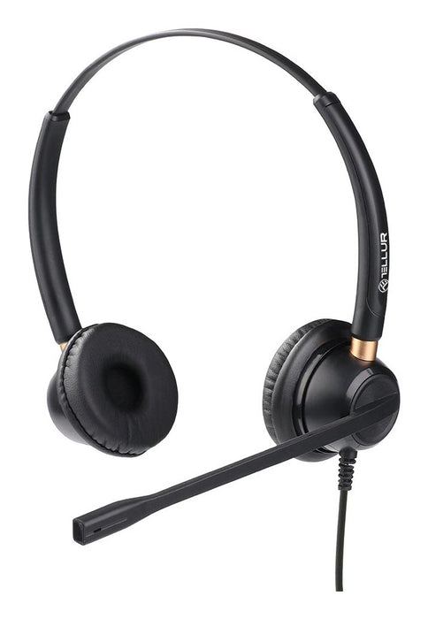 EAN 5949120003247 - Tellur Voice 520N Auriculares Alámbrico Diadema USB tipo A Negro imagen 1