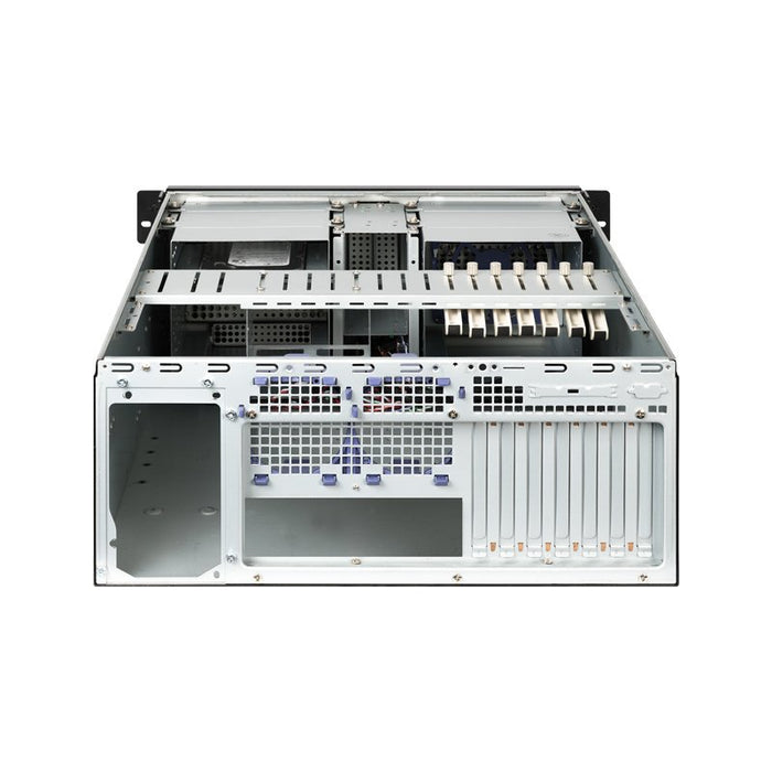 EAN 753263077004 - Chieftec UNC-411E-B carcasa de ordenador Estante Negro, Plata 400 W imagen 7