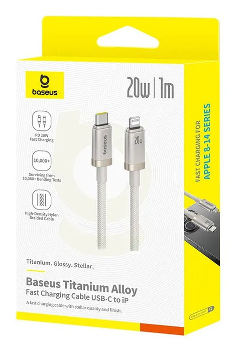EAN 6932172669621 - Baseus P10378101G21-00 cable de conector Lightning 1 m Plata, Metálico imagen 3