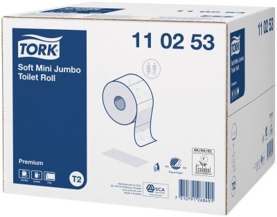 EAN 7310791268491 - Tork 110253 papel higiénico 170 m imagen 2