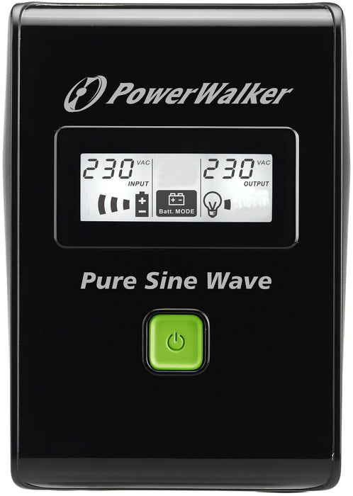 EAN 4260074976359 - PowerWalker VI 600 SW FR sistema de alimentación ininterrumpida (UPS) Línea interactiva 0,6 kVA 360 W 2 s imagen 2