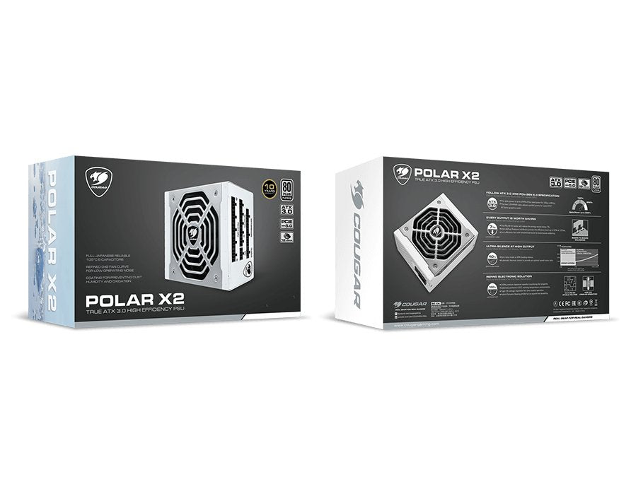 EAN 4710483775420 - COUGAR CGR-POLAR-X2-1200 unidad de fuente de alimentación 1200 W 20+4 pin ATX ATX Plata imagen 7