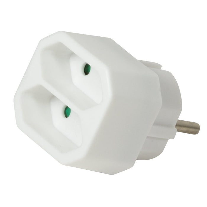 EAN 4052792041484 - LogiLink LPS218 base múltiple 2 salidas AC Interior Blanco imagen 1