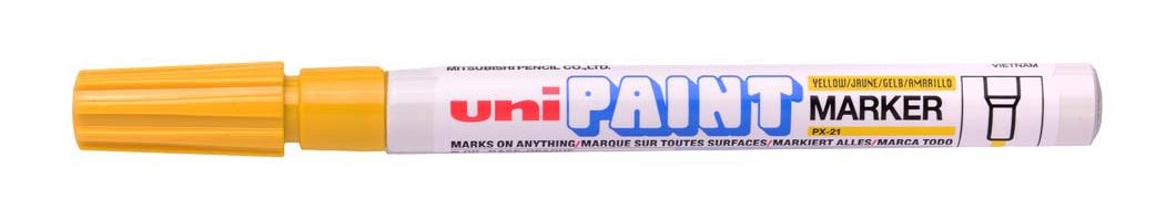 EAN 4902778150207 - Uni-Ball PX-21 marcador 1 pieza(s) Amarillo imagen 2