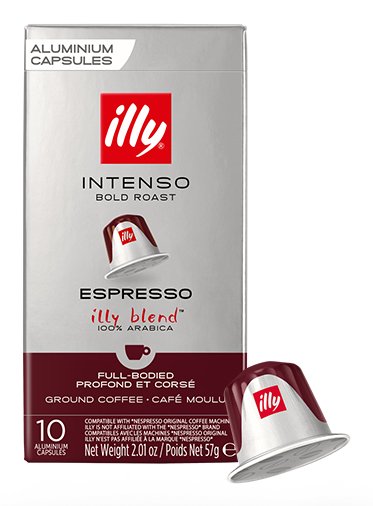 EAN 8003753158648 - Illy Intenso Espresso Cápsula de café Medium-dark roast 10 pieza(s) imagen 1