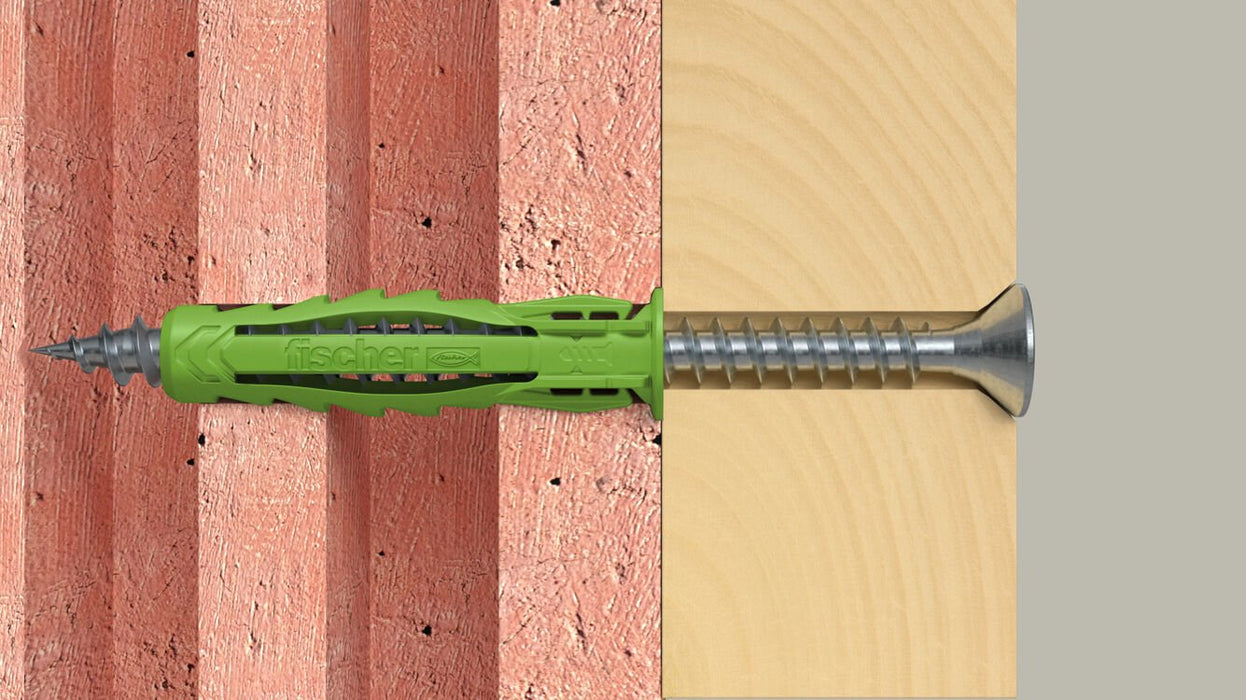 EAN 4048962481907 - Fischer 567864 tornillo de anclaje y taco 10 pieza(s) Juego de enchufes de pared y tornillos 40 mm imagen 7