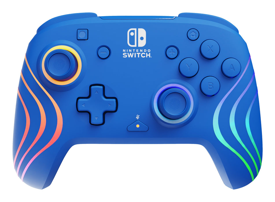 EAN 708056071974 - PDP Afterglow Wave Azul USB Gamepad Analógico/Digital Nintendo Switch, Nintendo Switch OLED imagen 8