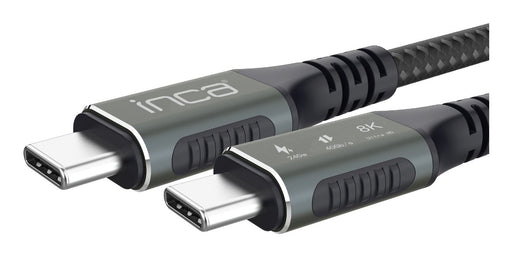 EAN 8681949015212 - Inca ITCT-40 cable USB USB4 Gen 2x2 0,8 m USB C 40 Gbit/s 240 W Negro imagen 2