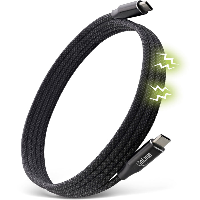EAN 4043718318759 - InLine 35881 cable USB USB 2.0 1 m USB C 0,48 Gbit/s 100 W Negro imagen 2